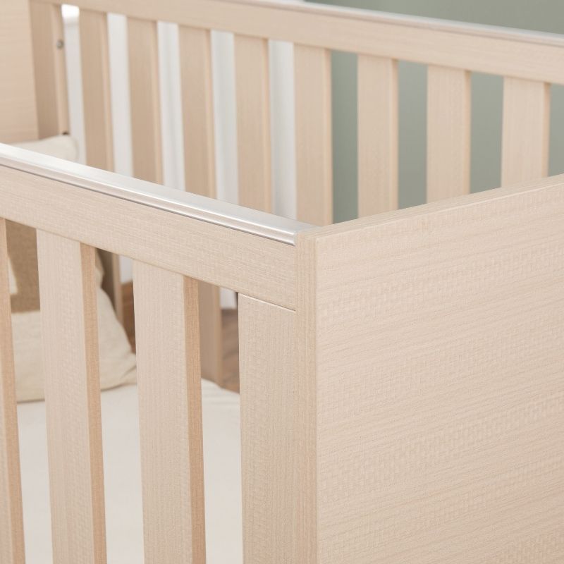 Babymore Dante Cot Bed Natural