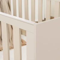 Thumbnail for Babymore Mini Dante Cot Bed Cashmere