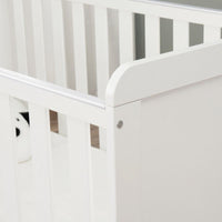 Thumbnail for Babymore Caro Urban Cot Bed White