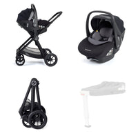 Thumbnail for Babymore Memore V2 Travel System Pecan Car Seat Black