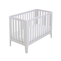 Thumbnail for Babymore Iris Cot Bed Grey