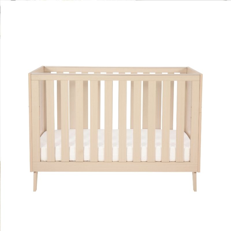 Babymore Mini Dante Cot Bed Natural