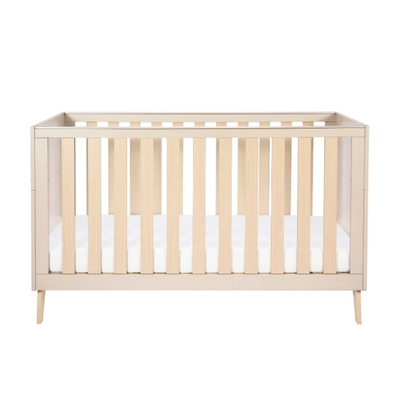 Babymore Dante Cot Bed Cashmere