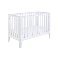 Thumbnail for Babymore Iris Cot Bed White