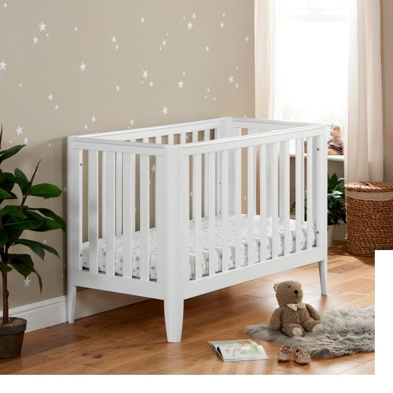 Babymore Iris Cot Bed White