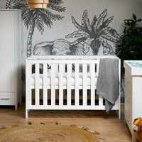 Thumbnail for Obaby Nika Cot Bed White Wash