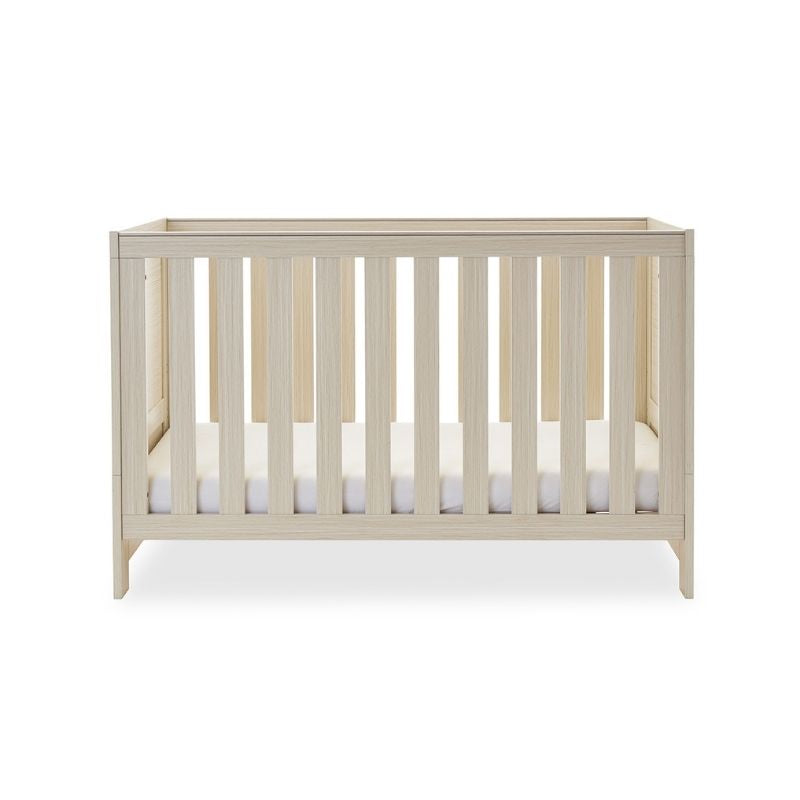 Obaby Nika Cot Bed Oatmeal