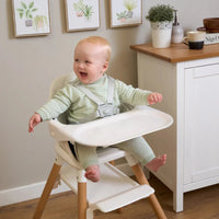 Thumbnail for Clair de Lune 6 in 1 High Chair White/Natural