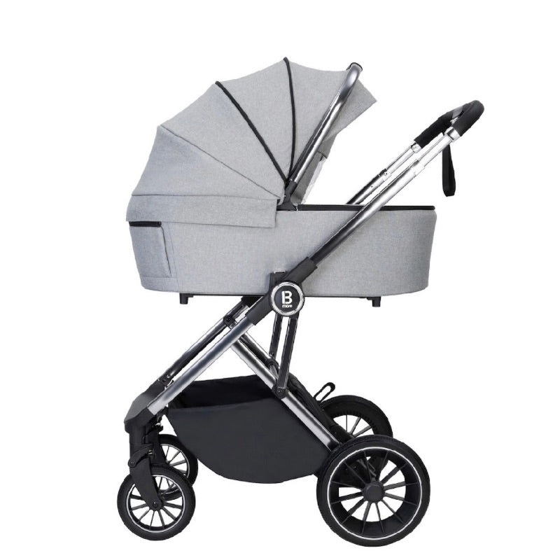 Babymore Chia Pram Pushchair Pearl Grey