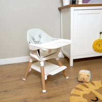 Thumbnail for Clair de Lune 6 in 1 High Chair White/Natural