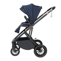 Thumbnail for Babymore Chia Travel System Pecan Car Seat Midnight Blue