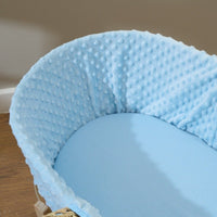 Thumbnail for Clair de Lune 2 Pack Moses Basket Sheets - Blue