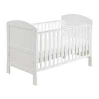 Thumbnail for Babymore Aston Dropside Cot Bed White