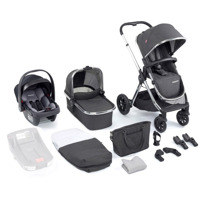 Babymore Memore V2 Travel System Coco Car Seat Chrome