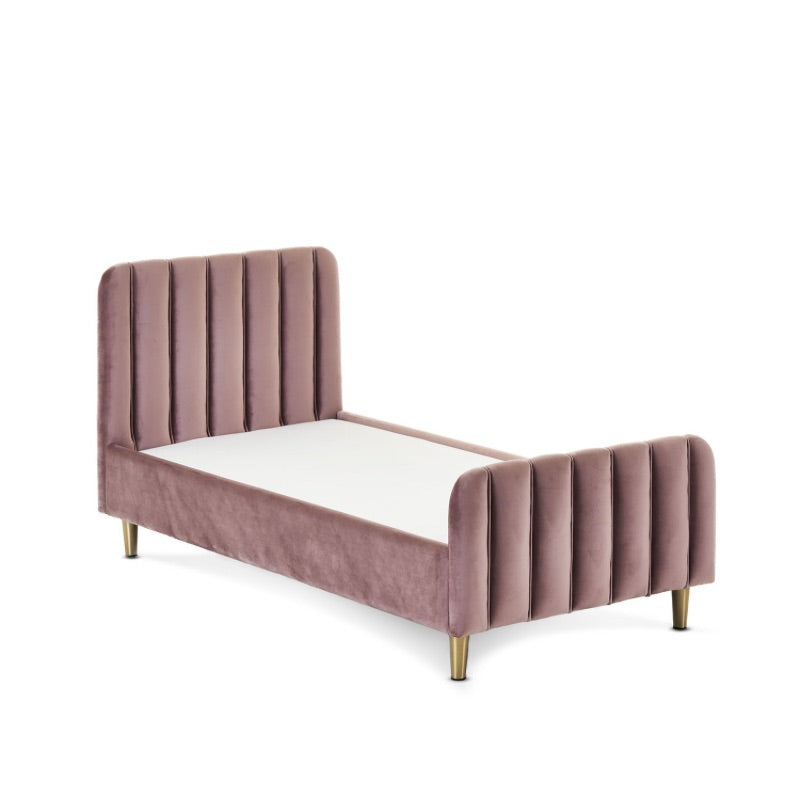 Obaby Gatsby Toddler Bed Velvet Pink