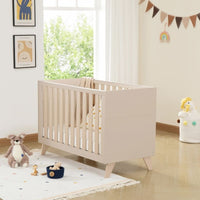 Thumbnail for Babymore Mini Dante Cot Bed Cashmere