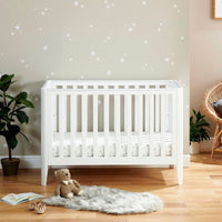 Thumbnail for Babymore Iris Cot Bed White