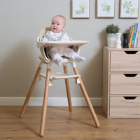 Thumbnail for Clair de Lune 6 in 1 High Chair Beige/Natural