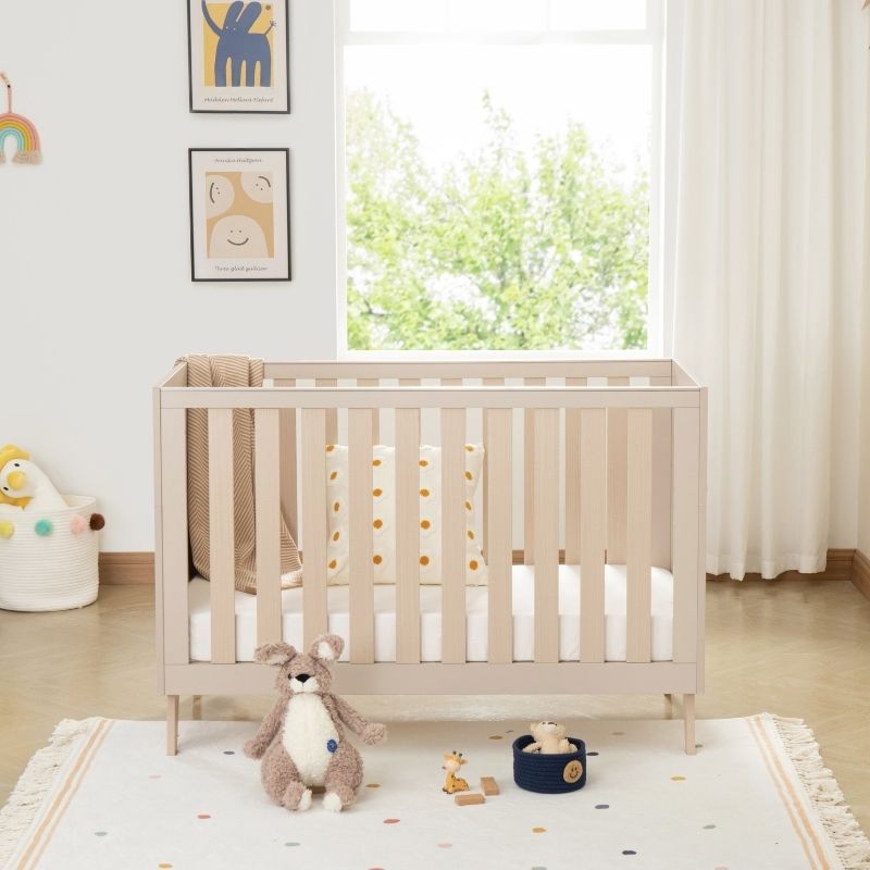 Babymore Mini Dante Cot Bed Cashmere