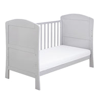 Thumbnail for Babymore Aston Dropside Cot Bed Grey