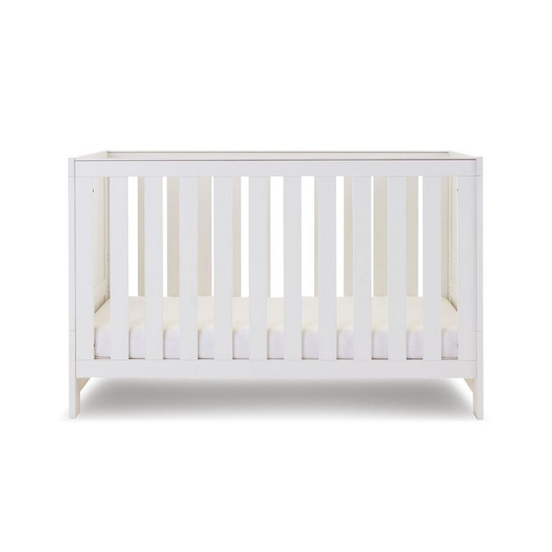 Obaby Nika Cot Bed White Wash