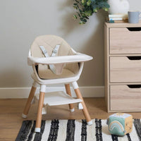 Thumbnail for Clair de Lune 6 in 1 High Chair Beige/Natural