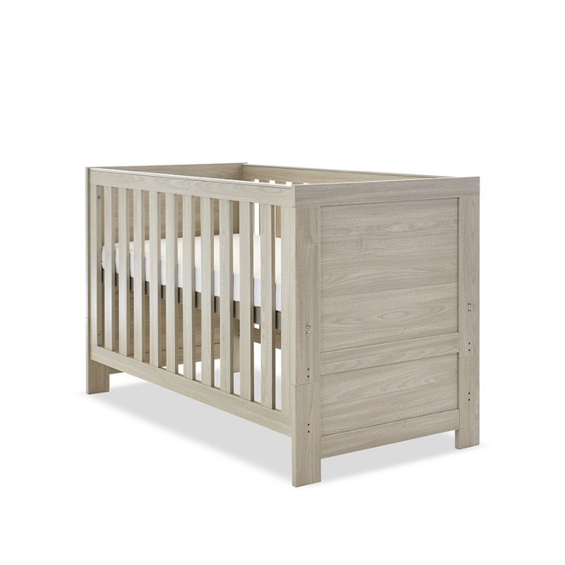 Obaby Nika Cot Bed Grey Wash