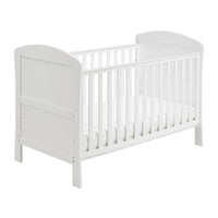 Thumbnail for Babymore Aston Dropside Cot Bed White