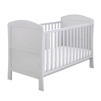 Thumbnail for Babymore Aston Dropside Cot Bed Grey