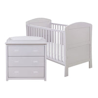 Thumbnail for Babymore Aston 2 Piece Nursery Room Set Grey