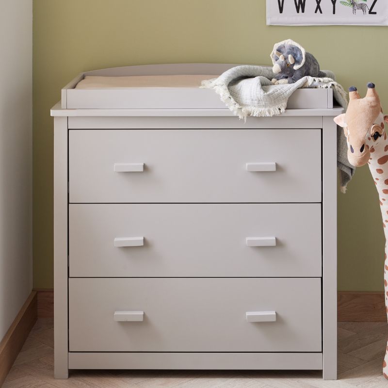 Babymore Aston Drawers Grey