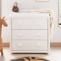 Thumbnail for Babymore Aston Drawers White