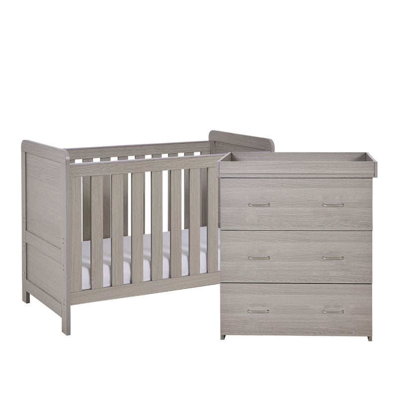 Babymore Caro Mini 2 Piece Room Set Grey Wash