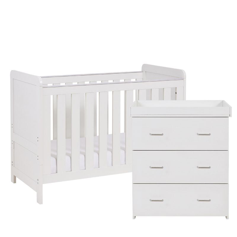 Babymore Caro Mini 2 Piece Set White Wash