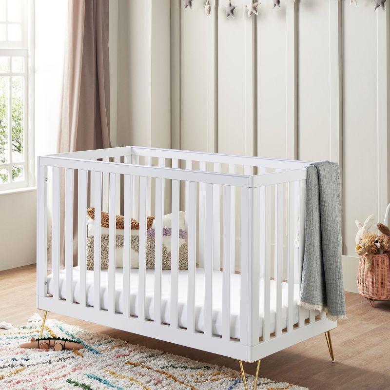 Babymore Kimi Cot Bed White