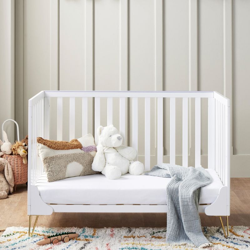 Babymore Kimi Cot Bed White