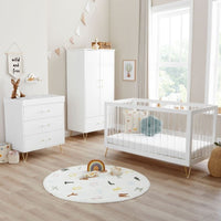 Thumbnail for Babymore Kimi XL Acrylic 3 Piece Nursery Room Set