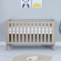 Thumbnail for Babymore Luno Cot Bed Oak