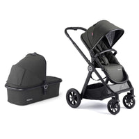 Thumbnail for Babymore Memore V2 Pram Pushchair - 11 Piece Black