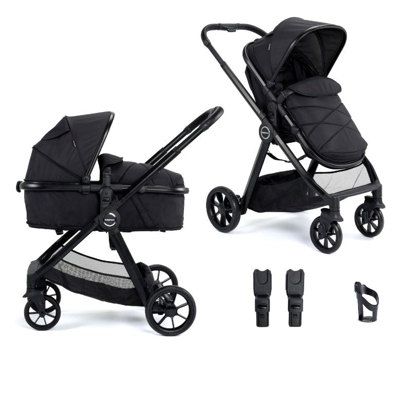 Babymore Mimi Pram & Pushchair Black