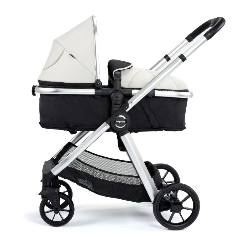 Babymore Mimi Pram & Pushchair Silver