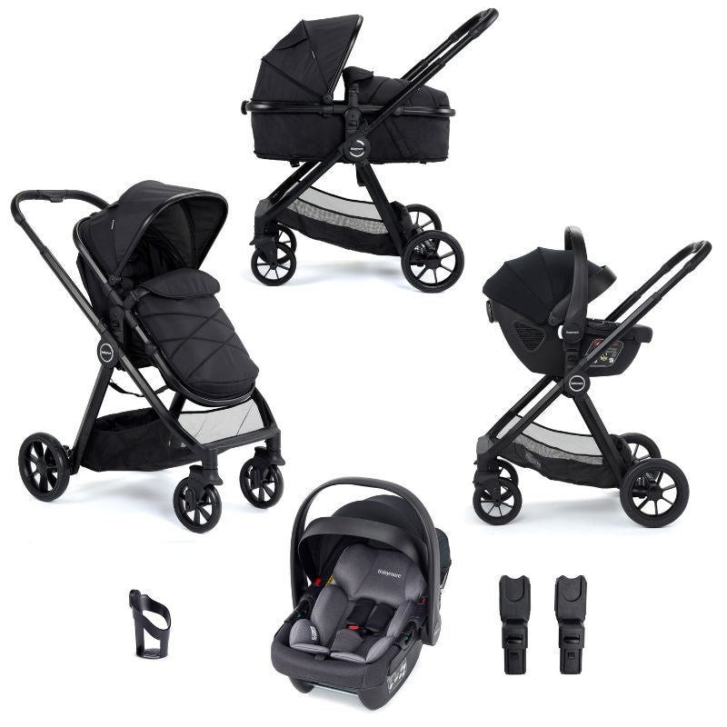 Babymore Mimi Travel System Coco i-Size Car Seat Black