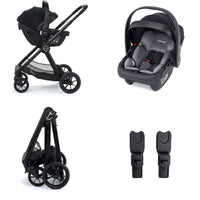 Thumbnail for Babymore Mimi Travel System Coco i-Size Car Seat Black