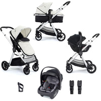 Thumbnail for Babymore Mimi Travel System Coco i-Size Car Seat Silver