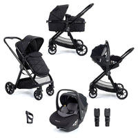 Thumbnail for Babymore Mimi Travel System Pecan i-Size Car Seat Black