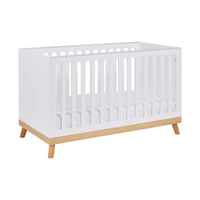 Thumbnail for Babymore Mona Cot Bed White