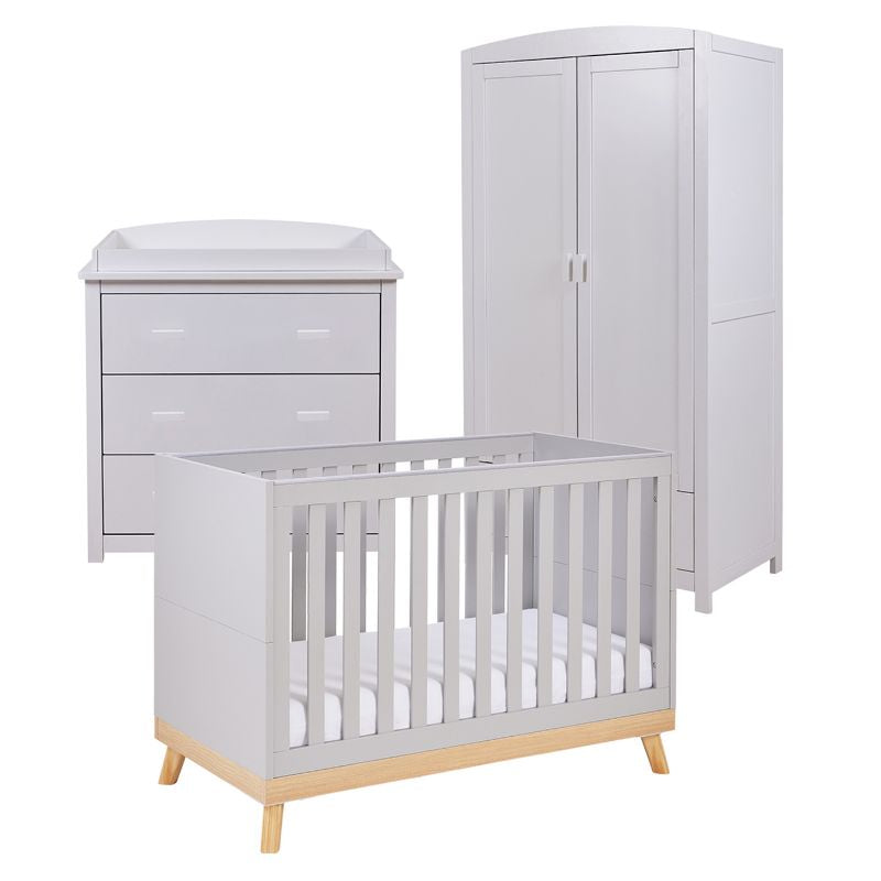 Babymore Mona Mini 3 Piece Room Set Grey