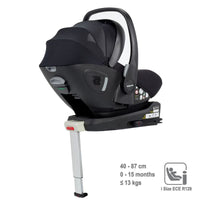 Thumbnail for Babymore Pecan i-Size Baby Car Seat with Isofix Base