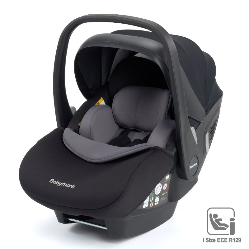 Babymore Pecan i-Size Baby Car Seat with Isofix Base