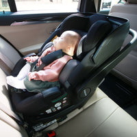 Thumbnail for Babymore Pecan i-Size Baby Car Seat with Isofix Base